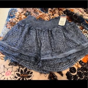 Eyelet Shorts Boutique Style